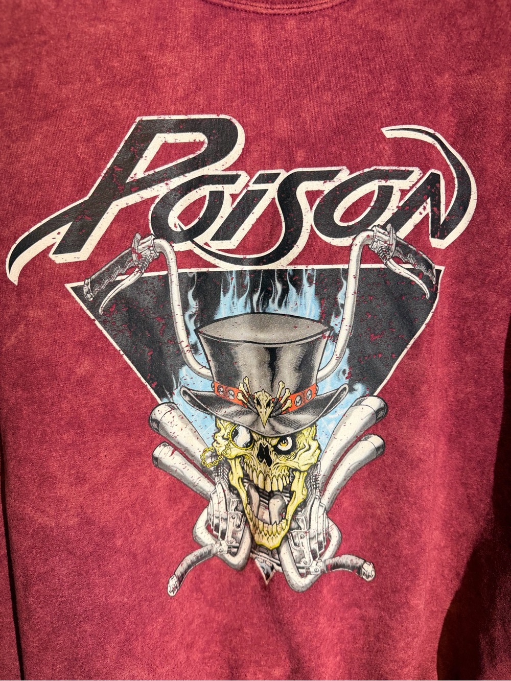 Vintage Crimson Poison Sweatshirt - Picture 3 of 8